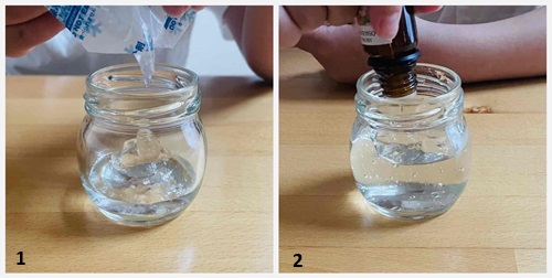 保冷剤の中身で作る芳香剤の作り方と手順